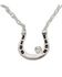 Image #2 - Montana Silversmiths Women's Small Horseshoe CZ Necklace, Silver, hi-res