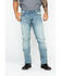 Image #1 - Moonshine Spirit&reg; Men's Sutton Wash Decker Slim Straight Stretch Denim Jeans, Indigo, hi-res