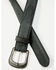 Image #2 - Cody James Men's Crazy Horse 2.0 Burnished Basic Leather Belt , Black, hi-res