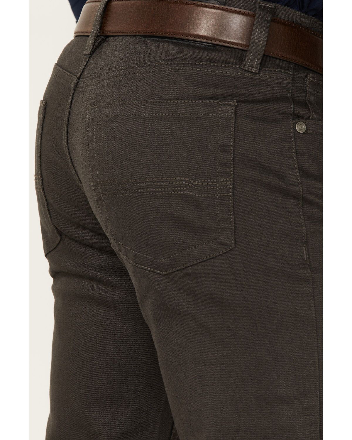 Image #4 - Cody James Men's Appaloosa Wash Jackson Slim Straight Stretch Denim Jeans, Grey, hi-res
