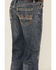 Image #4 - Rock & Roll Denim Boys' Bootcut Stretch Denim Jeans , Blue, hi-res