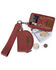 Image #3 - Wrangler Women's Jessie Embroidered Wristlet, Red, hi-res