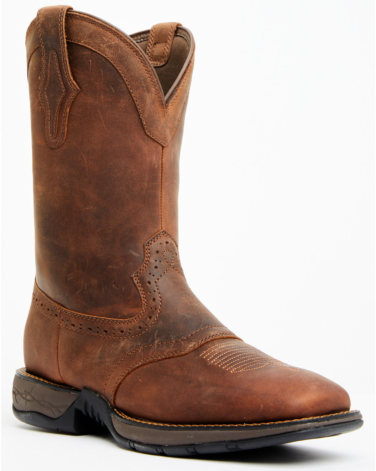Image #1 - Cody James Men's Summit Lite Performance Western Boots - Broad Square Toe, Caramel, hi-res