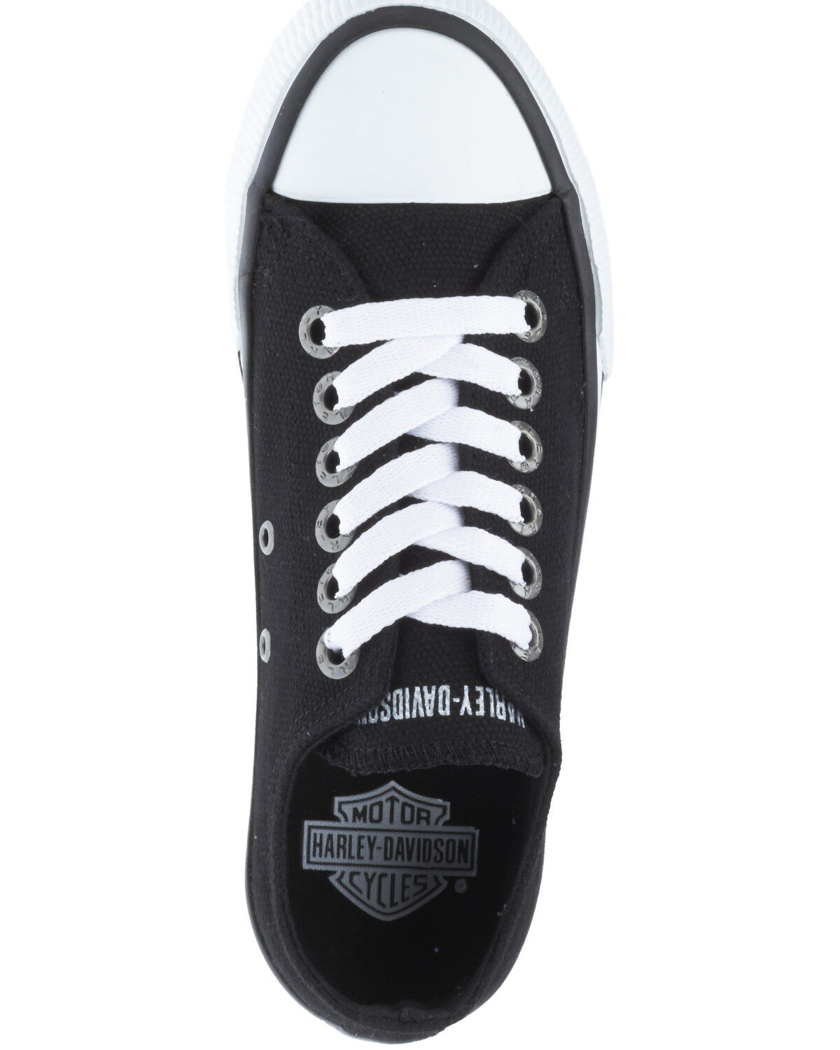 Image #6 - Harley Davidson Women's Zia Moto Shoes, Black, hi-res
