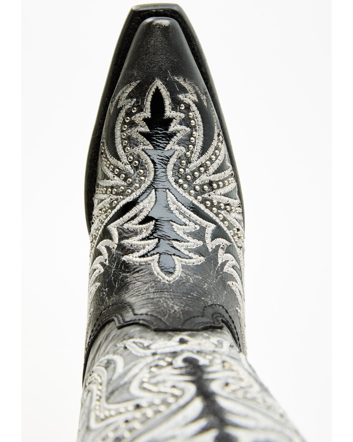 Image #6 - Corral Women's Studded Western Boots - Snip Toe, Black, hi-res