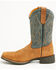 Image #3 - Cody James Ace&trade; Western Boots - Broad Square Toe, Blue, hi-res