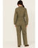 Image #4 - Lucky Brand Workwear Women's Twill Coveralls, Olive, hi-res