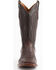 Image #4 - Ferrini Men's Belly Caiman Crocodile Exotic Western Boots, Chocolate, hi-res