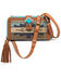 Image #1 - Ariat Women's Southwestern Fringe Crossbody Bag, Multi, hi-res