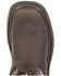 Image #6 - Rocky Boys' Big Kid Ride FLX Waterproof Western Work Boots - Soft Toe, Brown, hi-res