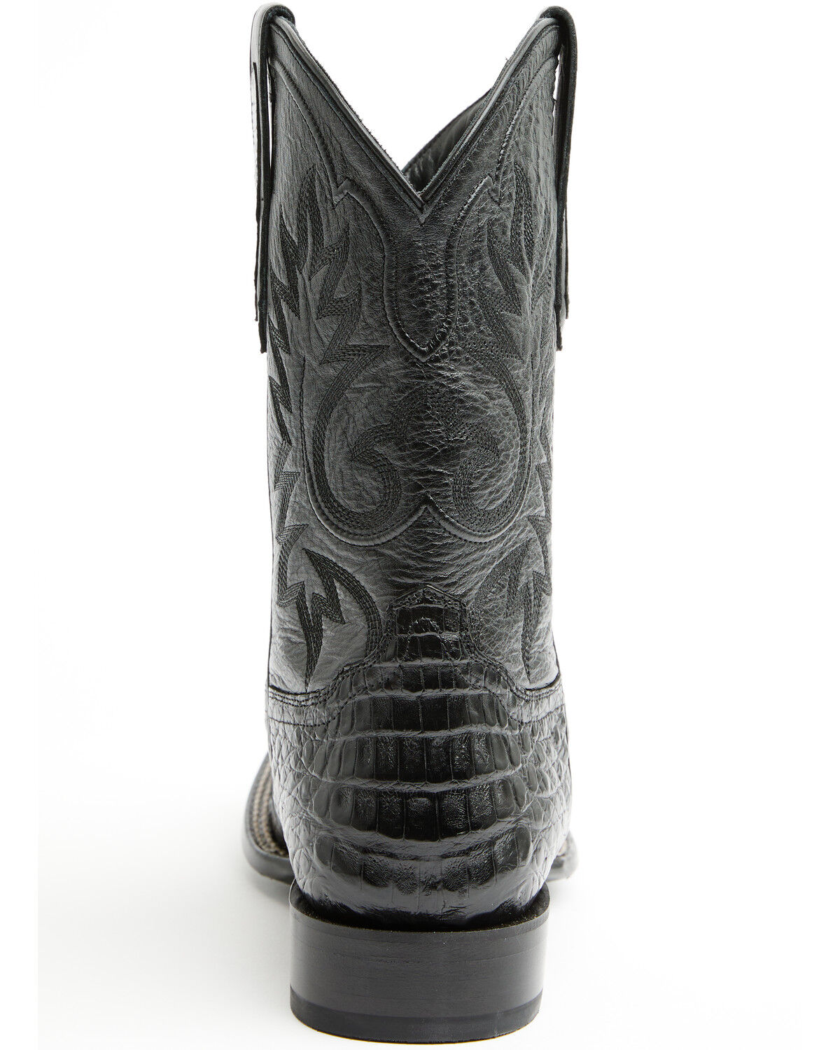 Image #5 - Cody James Black 1978&reg; Men's The Hayward Exotic Caiman Western Boots - Broad Square Toe, Black, hi-res