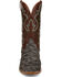 Image #4 - Dan Post Men's Araprima Exotic Pirarucu Western Boots - Square Toe, Grey, hi-res