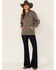 Image #4 - Ariat Women's Logo Hoodie, Charcoal, hi-res