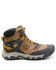 Image #2 - Keen Men's Ridge Flex Waterproof Hiking Boots - Soft Toe, Brown, hi-res