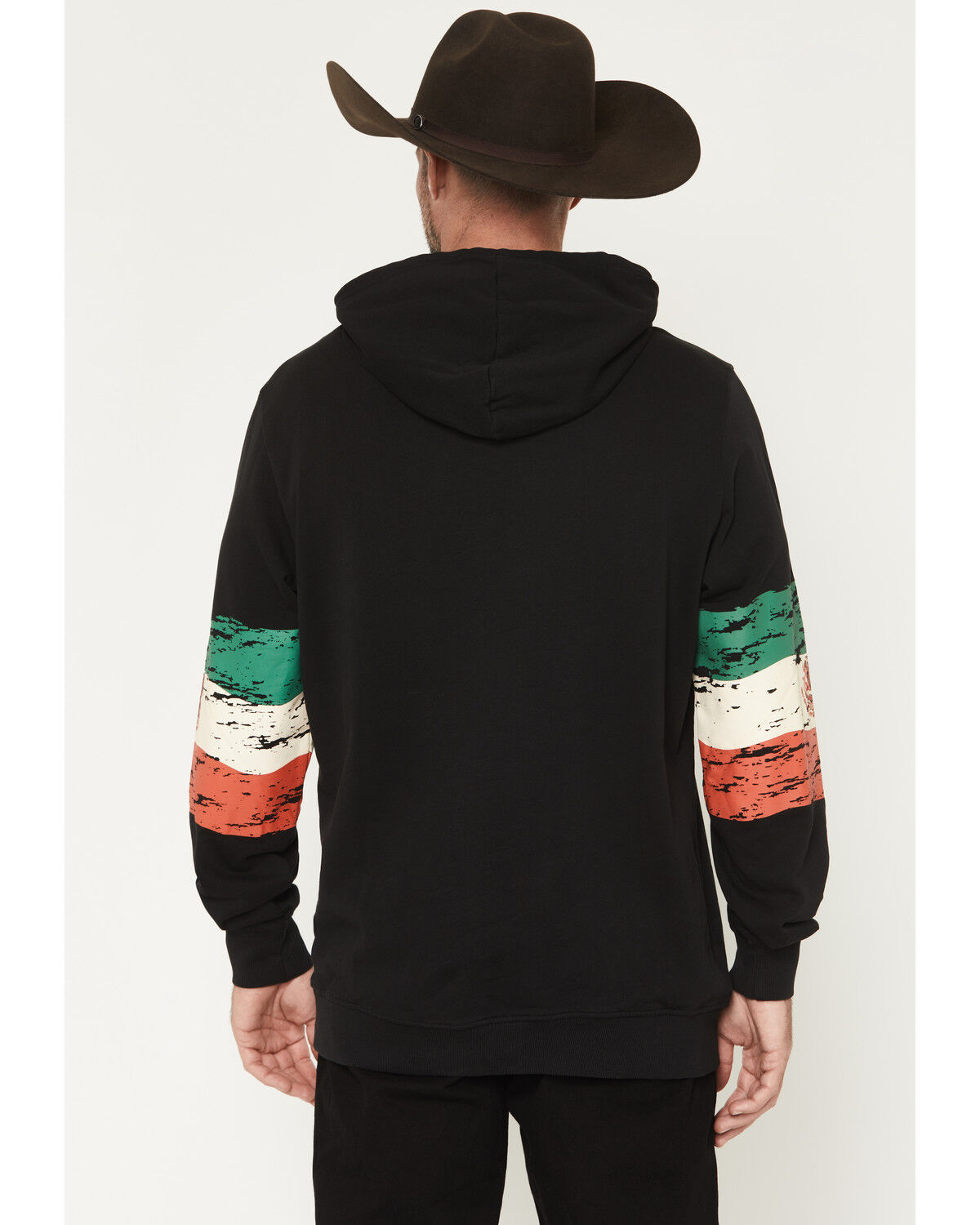 Image #4 - Moonshine Spirit&reg; Men's Marinos Mexico Hooded Sweatshirt, Black, hi-res