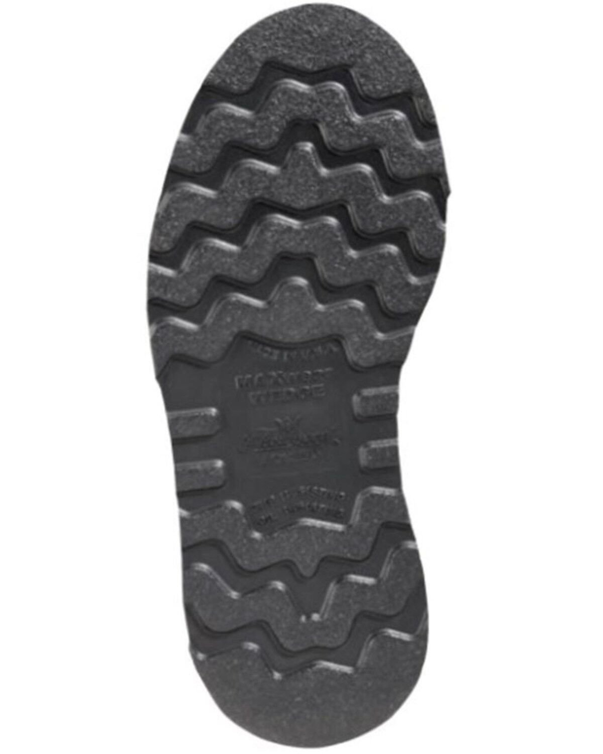 Image #3 - Thorogood Men's 8" USA Midnight Series Moc Work Boots - Steel Toe, Black, hi-res