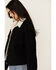 Image #2 - Levi's Women's 90's Corduroy Sherpa Lined Trucker Jacket , Black, hi-res