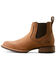 Image #2 - Ariat Men's Hybrid Low Boy Chelsea Western Boots - Round Toe, Brown, hi-res