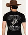 Image #4 - Cowboy Hardware Men's Ride It Like You Stole It Short Sleeve Graphic T-Shirt, Black, hi-res