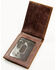 Image #3 - Cody James Men's Raw Hide Bi-Fold Wallet, Brown, hi-res