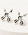 Image #5 - Shyanne Women's Mystic Summer 6pc Arrow Earring Set, Silver, hi-res