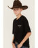 Image #2 - Ariat Boys' American Rancher Short Sleeve Graphic T-Shirt, Black, hi-res