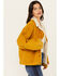 Image #2 - Levi's Women's 90's Corduroy Sherpa Trucker Jacket , Tan, hi-res