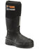 Image #1 - Matterhorn Men's 16" Rubber Met Guard Work Boots - Steel Toe, Black, hi-res