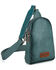 Image #1 - Wrangler Women's Mini Sling Crossbody Bag, Turquoise, hi-res