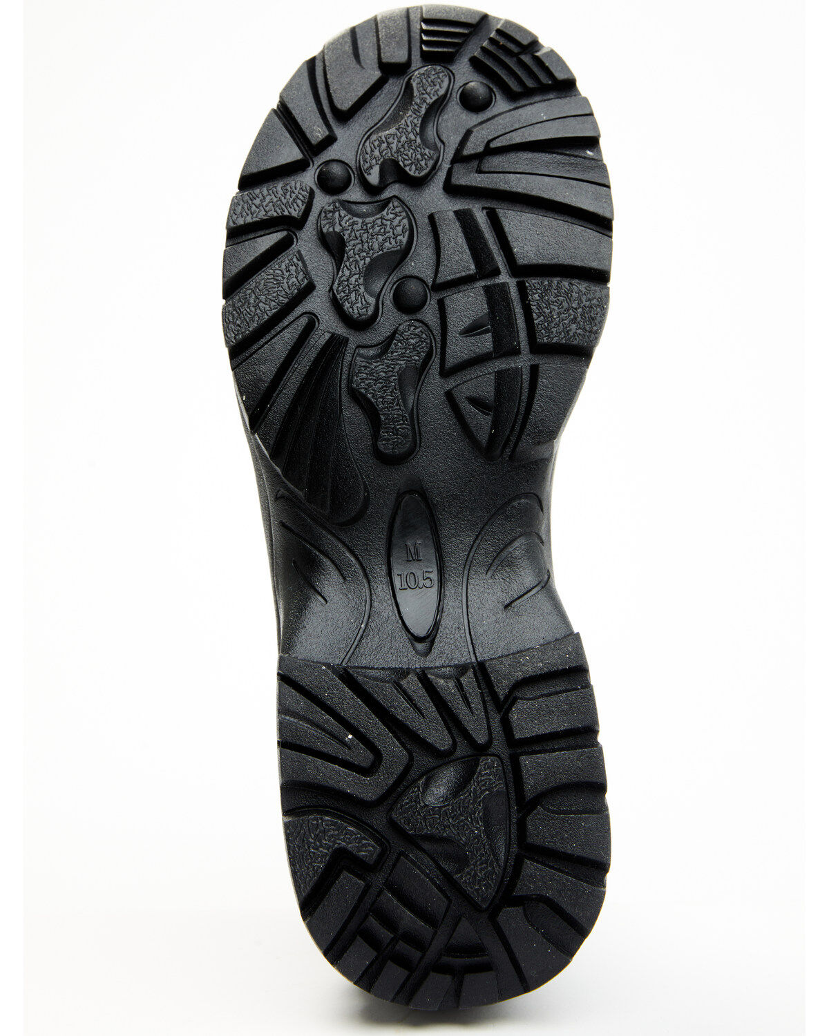 Image #7 - RANK 45&reg; Men's 6.5" Rubber Ankle Boots - Round Toe, Black, hi-res