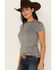 Image #2 - RANK 45&reg; Women's Solid Short Sleeve Performance Tee, Grey, hi-res