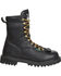 Image #2 - Georgia Men's Waterproof Logger Boots, Black, hi-res