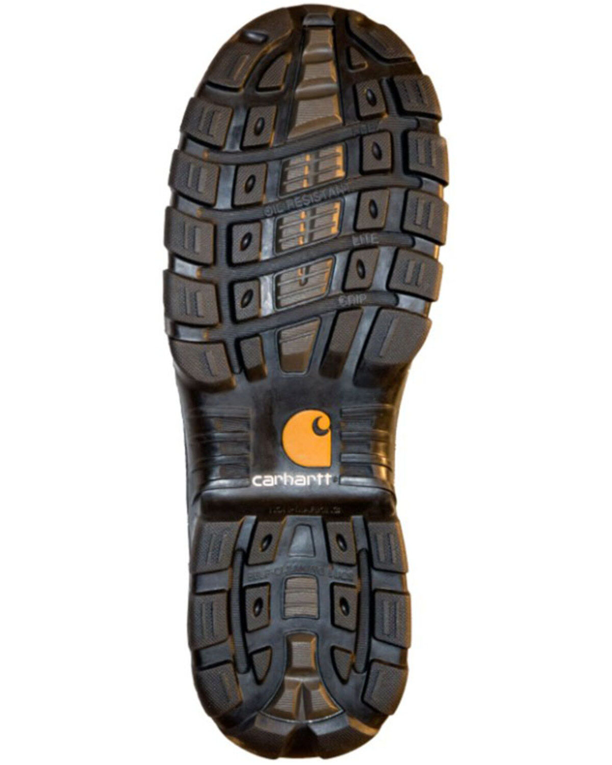 Image #2 - Carhartt Men's 6" Rugged Flex&reg; Waterproof Work Boots - Composite Toe, Dark Brown, hi-res