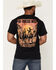 Image #1 - Cody James Men's Endless West Short Sleeve Graphic T-Shirt, Black, hi-res