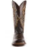 Image #4 - Ferrini Men's Tundra Western Boots - Square Toe, Chocolate, hi-res