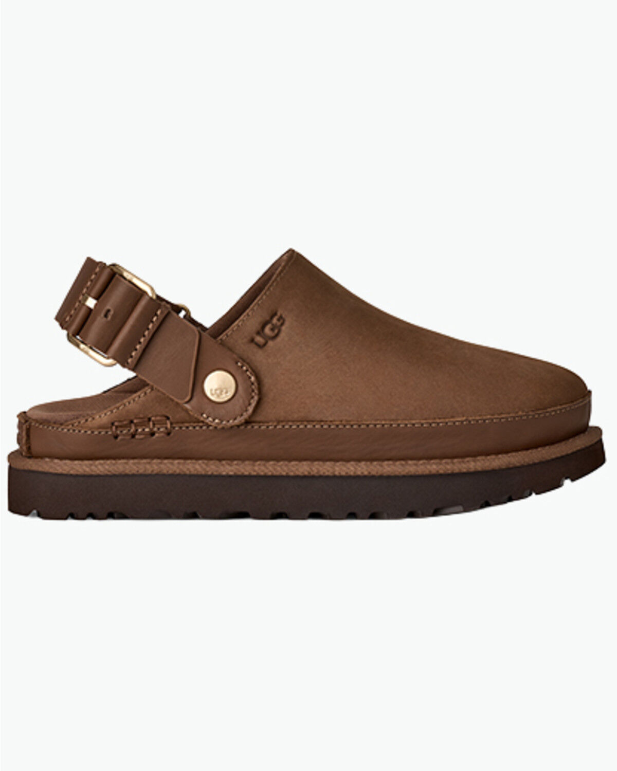 Image #2 - UGG Women's Goldenstar Villa Clog, Chestnut, hi-res