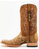 Image #3 - Tanner Mark Men's Bandera Western Boots - Square Toe, Honey, hi-res