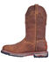 Image #3 - Dan Post Men's Journeyman Waterproof Work Boots - Round Toe, Brown, hi-res