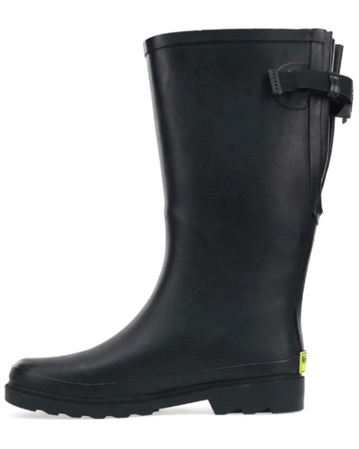 Image #3 - Western Chief Women&rsquo;s Matte Wide Calf Tall Rain Boots, Black, hi-res