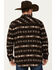 Image #4 - Rock & Denim Men's Southwestern Print Jacquard Shacket, Brown, hi-res