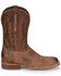 Image #2 - Tony Lama Men's Lowden Western Boots - Square Toe , Tan, hi-res