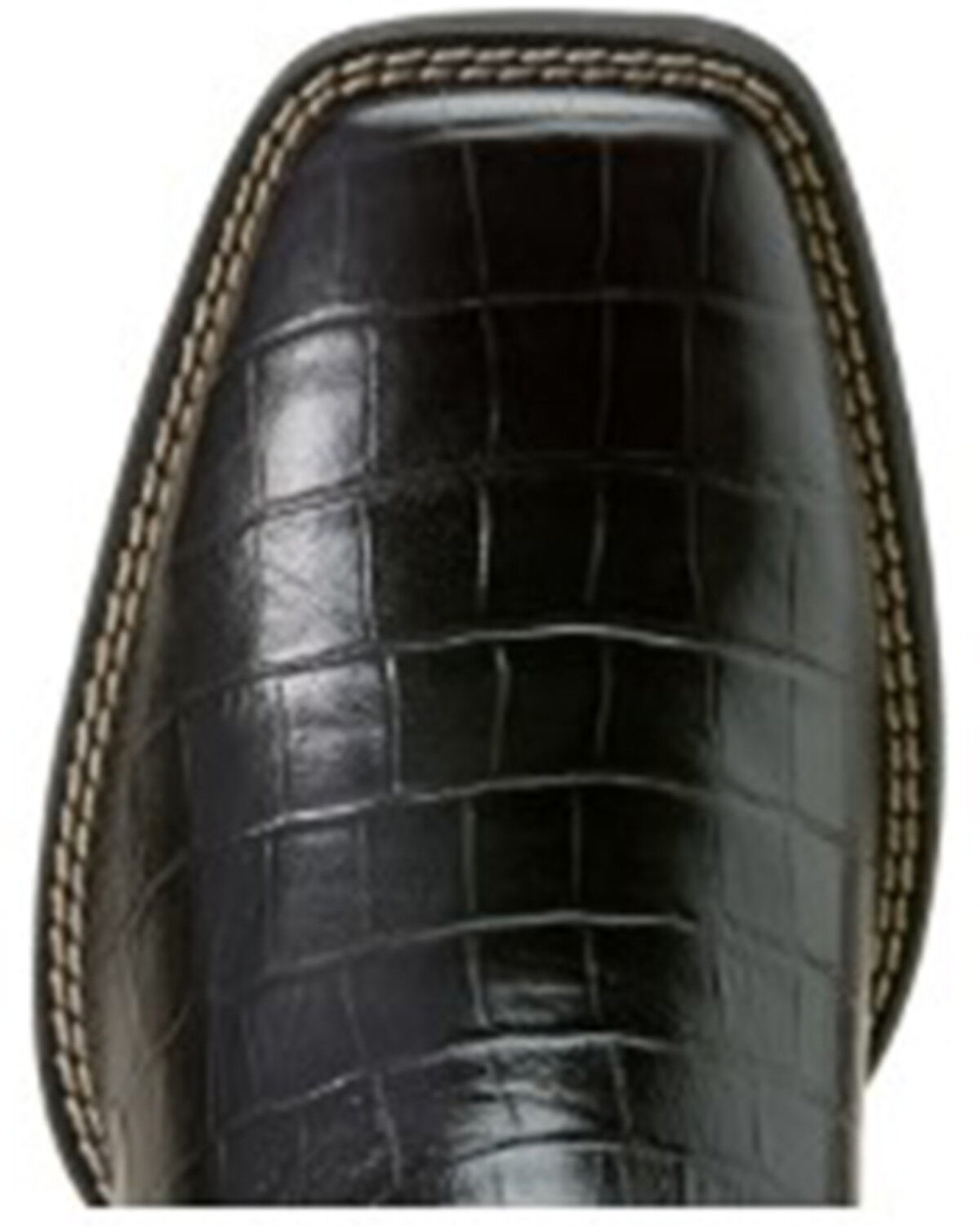 Image #6 - Ariat Men's Sport Latigo Crocodile Print Performance Western Boots - Broad Square Toe, Black, hi-res