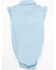 Image #3 - Shyanne Infant Girls' Chambray Flutter Western Onesie, Medium Blue, hi-res