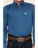 Image #3 - Cinch Boys' Geo Print Long Sleeve Button-Down Western Shirt, Royal Blue, hi-res