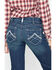 Image #4 - Ariat Women's Real Denim Ocean Straight Leg Riding Jeans, Indigo, hi-res