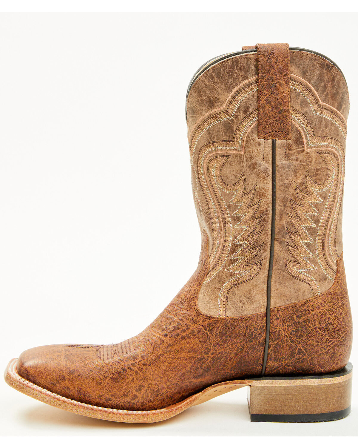 Image #3 - Cody James Cush Core&reg; Men's Rover Western Boots - Broad Square Toe, Cognac, hi-res