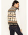 Image #4 - Idyllwind Women's Kipling Southwestern Print Sherpa Vest, Sand, hi-res