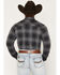 Image #4 - Cody James Men's Quiet Shade Plaid Print Long Sleeve Button-Down Shirt, Slate, hi-res