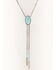 Image #2 - Shyanne Women's Turquoise Stone Bolo Necklace, Silver, hi-res