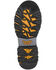 Image #7 - Georgia Boot Men's Rumbler Waterproof Western Work Boots - Composite Toe, Black/brown, hi-res
